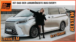 Lexus LM im Test (2024) Luxuriöser als Mercedes V-Klasse oder Hyundai Staria?! Fahrbericht | Review