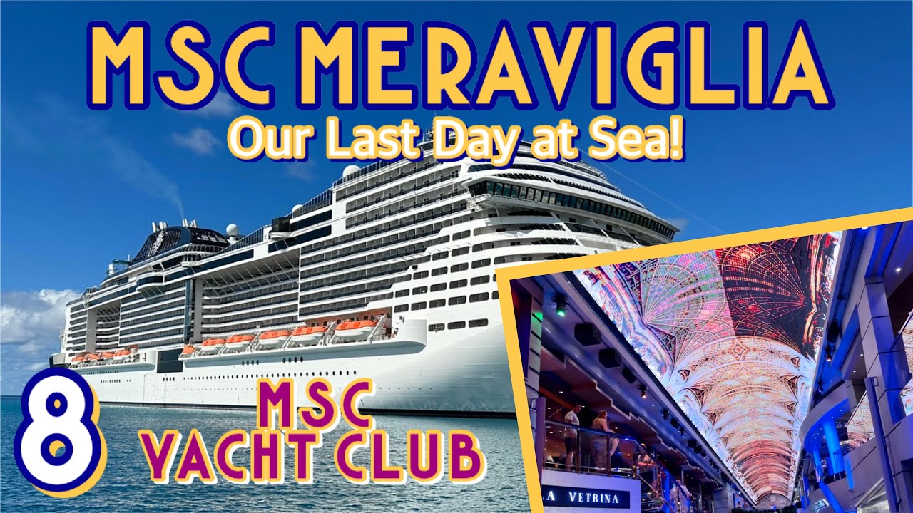 msc meraviglia yacht club 2023