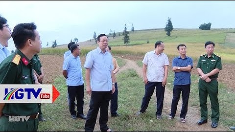 Chủ tịch UBND tỉnh khảo sát điểm du lịch Suôi Thầu, huyện Xín Mần - Ngày 16/9/2022