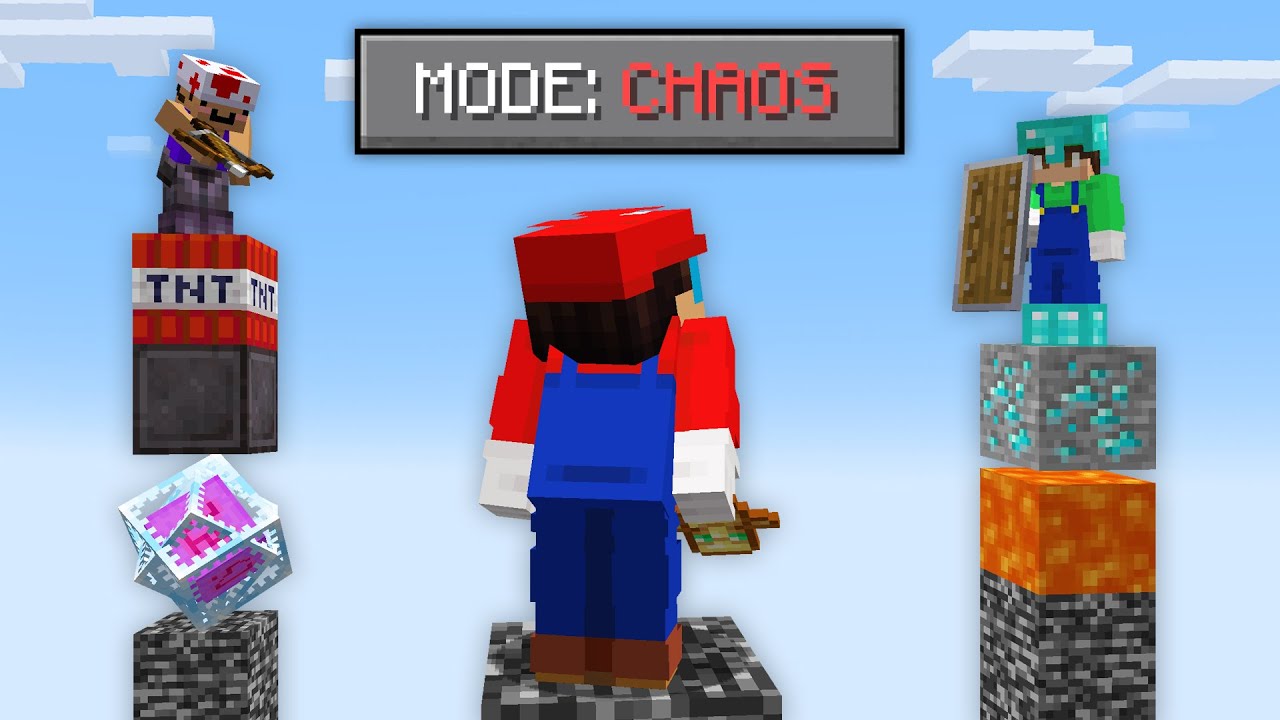The Craziest Random Item Pillars in Minecraft!