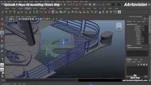 speed titanic ship 3d modelling pt6