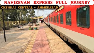Navjeevan Express Full Journey | Chennai to Ahmedabad | Daily Train | Pantry Food