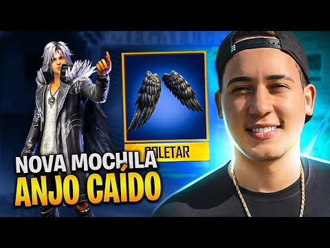 FREE FIRE AO VIVO  NOVA MOCHILA ANJO CAIDO - PARTICIPAÇÃO ESPECIAL  LIVE ON - FREE FIRE AO VIVO  NOVA MOCHILA ANJO CAIDO - PARTICIPAÇÃO ESPECIAL  LIVE ON