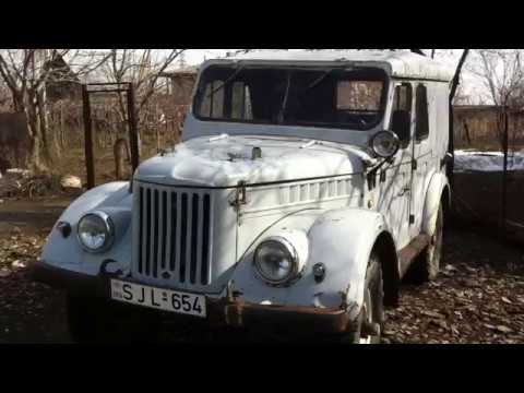 Gaz 69a old start cold start after winter გაზ 69