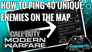 How to Ping 40 Unique Enemies on the Map - Modern Warfare