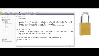 Niagara 4: Removing Passphrase from an Offline Station