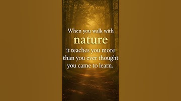 🌿 Nature’s Wisdom: A Life Lesson That Changes Everything | Inspirational Quote #gracefull #trvs