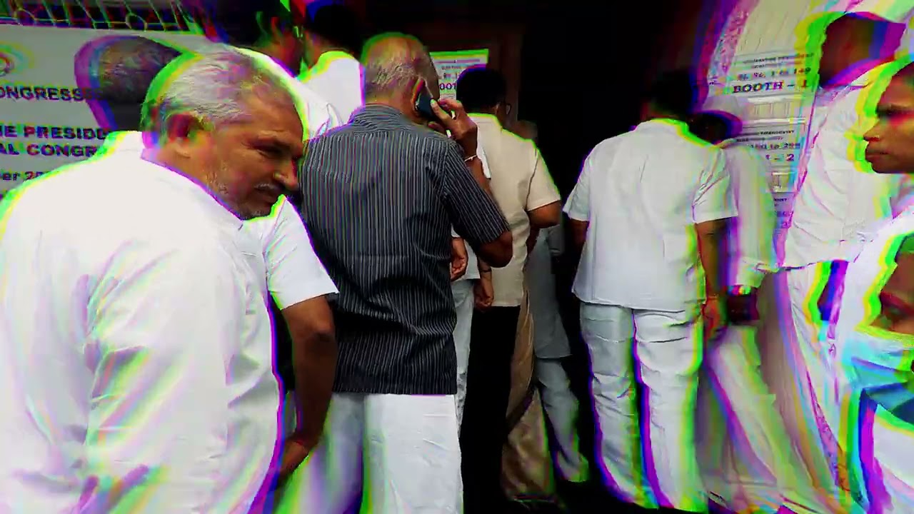 Sharing few highlights from polling day of Congress Presidential Elections