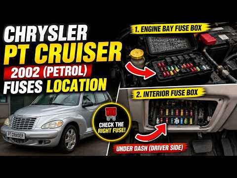 2005 pt cruiser cigarette lighter fuse location Cigar box in '99 NB 2005 Chrysler PT Cruiser Facelift