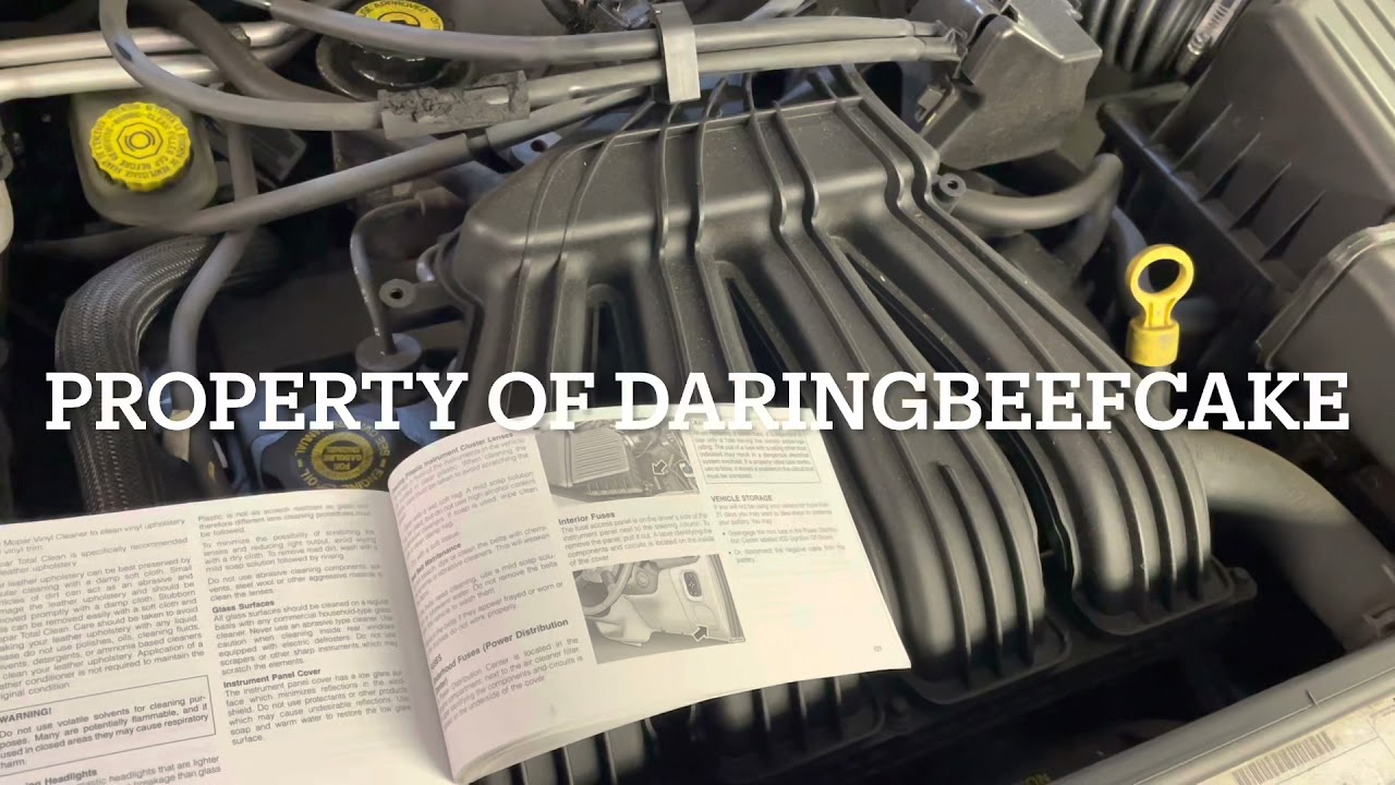 Chrysler PT cruiser petrol 2002 fuses location YouTube