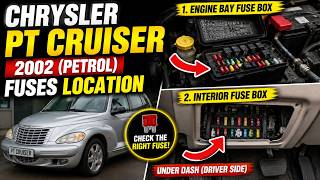 Chrysler PT Cruiser Fuse Box Locations (2001-2005) Easy Guide 🔧