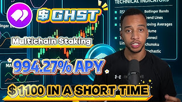 How to Create Cashflow with GHST in Aavegotchi GHST Token and Collect APY 994.27% in Bear Markets