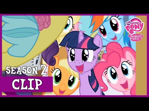 Rarity's Friends Arrive in Canterlot (Sweet and Elite) | MLP: FiM [HD]