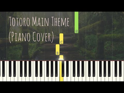 My Neighbor Totoro Main theme 龍貓 主題曲 (Easy Version) - Joe Hisaishi