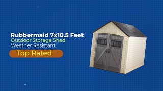 Review: Rubbermaid Outdoor Storage Shed, 7X10 feet | 2022 | 1 Minute Review