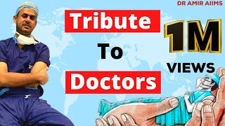 TRIBUTE TO DOCTORS | Jaanein Bachayenge | DR AMIR AIIMS |Arijit Singh | Neelesh Misra #shorts