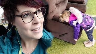 Promised I Wouldn't | Shopping for a Thrift Couch in My Pajamas | Relic Recoverist Vlog
