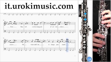 Lezioni di Oboe Rihanna Sledgehammer Parte#2 Melodia Tutorial Spartito Imparare Insegnante Metodi