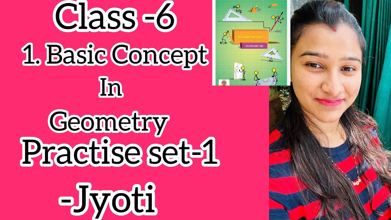 Maths | Class6 | 1.Basic concept in geometry | Practise set-1 | Hindi ...