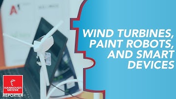 Wind turbines, paint robots and smart devices - #MH19 LIVE REPORTER