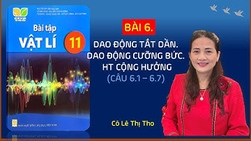VIDEO 42 - VẬT LÝ 11 - SBT KNTT - BÀI 6: DAO ĐỘNG TẮT DẦN, DAO ĐỘNG CƯỠNG BỨC. HIỆN TƯỢNG CỘNG HƯỞNG