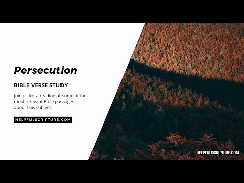 Bible Verses About Persecution