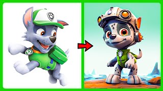 BEST PAW PATROL characters TRANSFORMATIONS 🦴