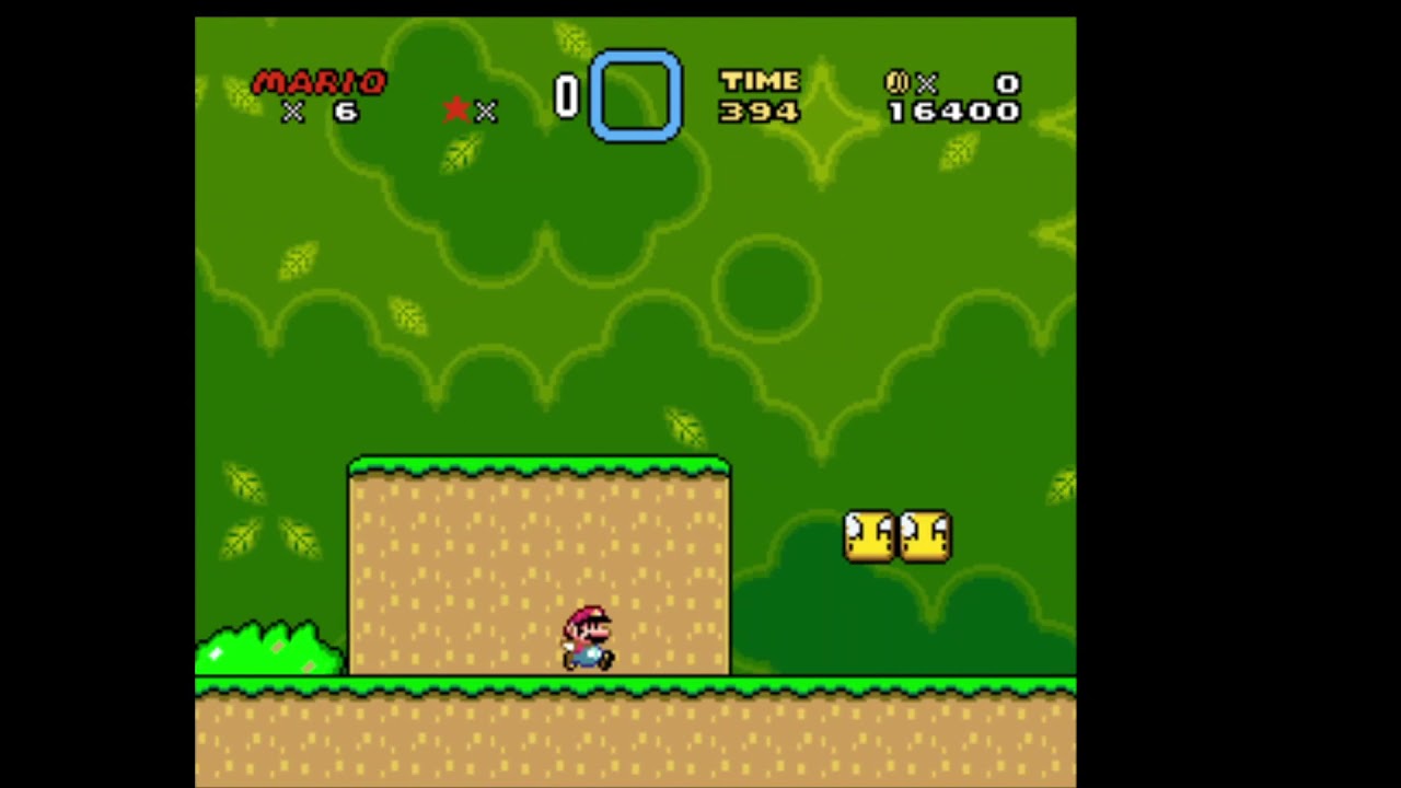 Super Mario World Item Swap
