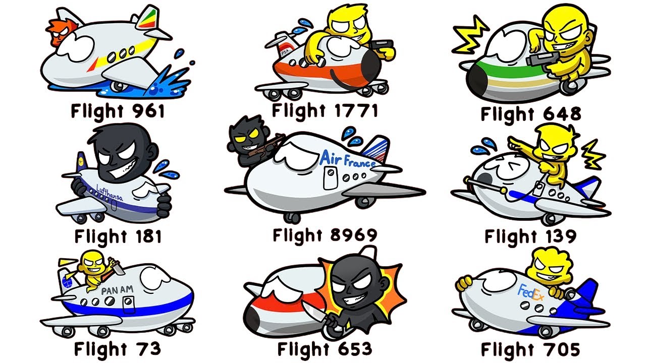 5 Worst and 4 Lucky Airplane Hijackings That Decided Life Or Death