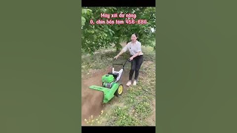 Máy Xới Đất Máy Làm Cỏ Nông Nghiệp Máy Vun Luống Đa Năng