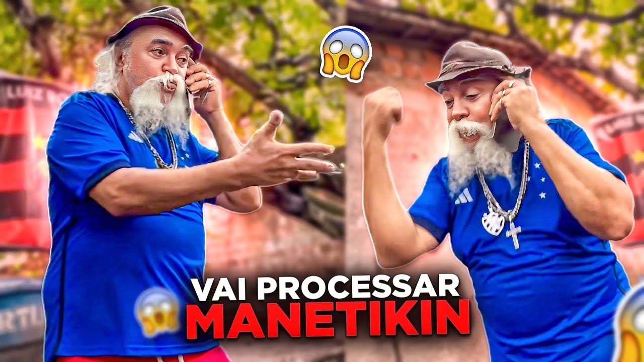 LUIZ DO SOM VAI PROCESSAR MANETIKIN 🤣🤣🤣 | LUIZ DO SOM
