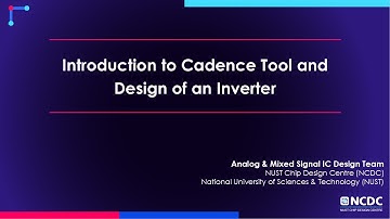 AMS IC Design Lab # 01 | Introduction to Cadence Tool & Design of a CMOS Inverter