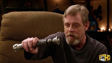 Mark Hamill and His Return of the Jedi Prop Lightsaber Reunite in Pop Culture Quest Clip