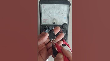 C5200 Transistor Check: Easy & Precise Analog Meter Method  #youtubeshorts #TransistorTesting #C5200