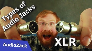 XLR Explained - Types of Audio Jacks