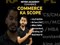 Top careers after Commerce – 08 sec me! | Commerce Scope | NITISH ACADEMY | NITISH SIR | Accountant