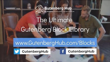 Gutenberg Block Library - WordPress Block Directory