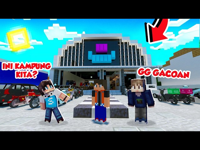 KITA MUDIK DI MINECRAFT TAPI KAGET KAMPUNGNYA BEGINI!!!!!!