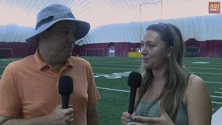 Two-Minute Drill: ASU's offense; Clayton Smith at TE; rest of camp
