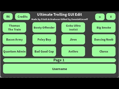 Ultimate Trolling GUI - Roblox