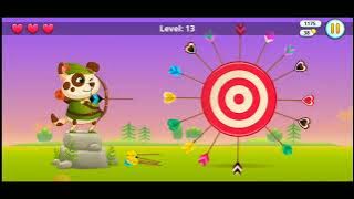 PLAYING ARCHERY WITH DUDDU🐶🐶