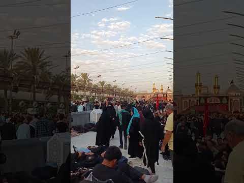 الوداع یا حسین ع الوداع یا عباس ع