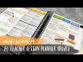 MID-SEMESTER UPDATE | ft. erin condren teacher lesson planner | tattooed teacher plans