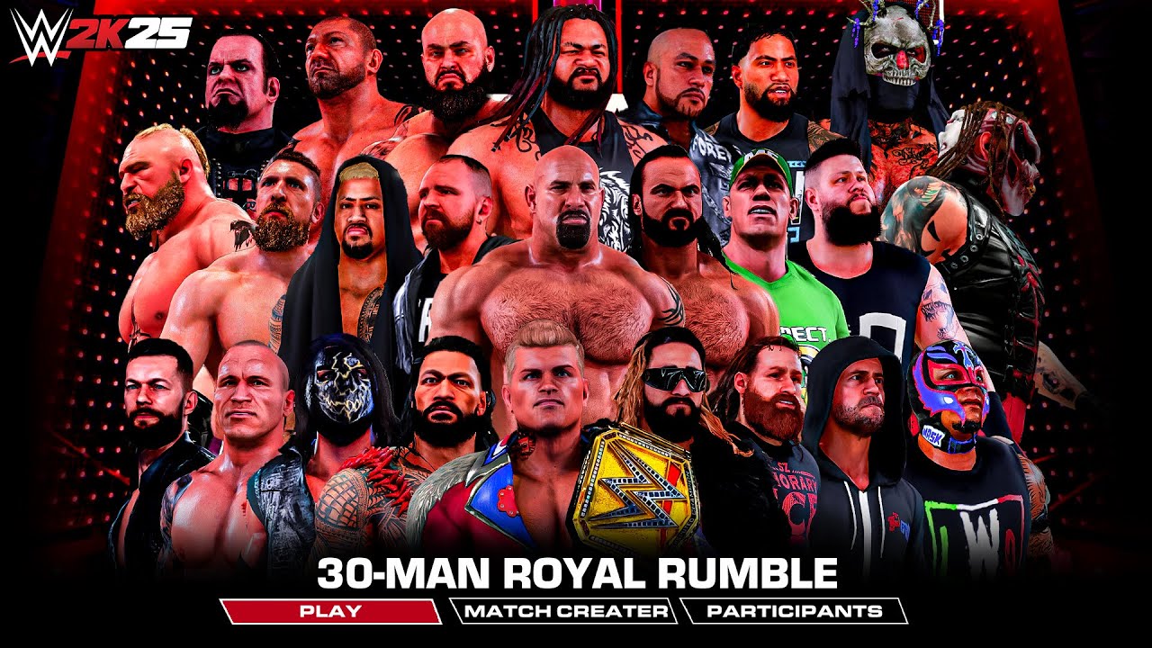 WWE 2K25: Royal Rumble Epic Gameplay Notion!