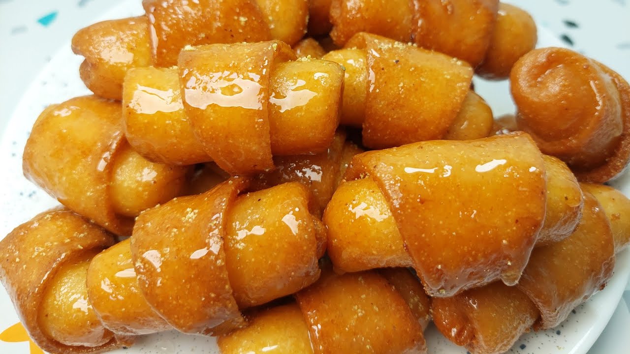 لو عندك كوباية سميد هتعملي أجمل حلوي مقرمشه ومحشيه طعمها خيال جربوها هتعجبكم جدا