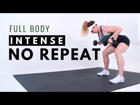 45 Min Full Body Fat Burn HIIT | No Repeat — Penny Barnshaw - Garage Fitness Girl