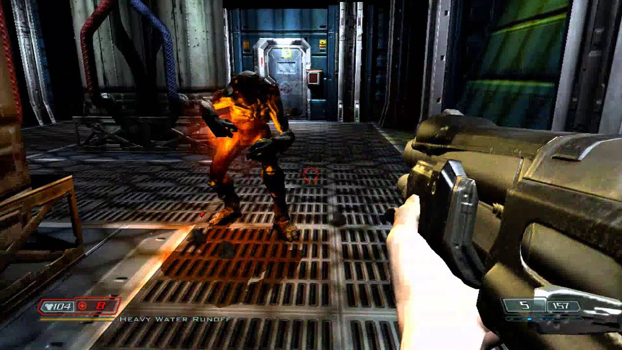 DOOM 3. Xbox 360. 1080.P. Gameplay Part.10.