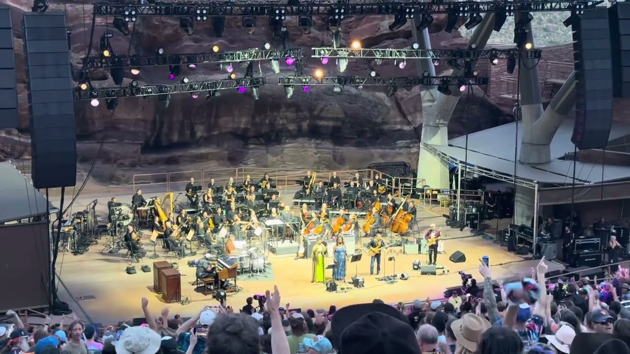 Red Rocks July 6 2025 Denver Philharmonic with Melvin Seals, Tom Hamilton