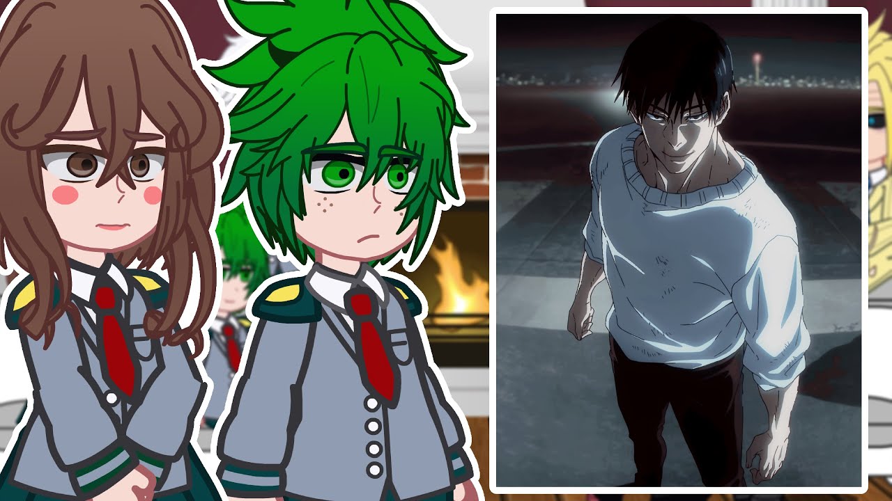 Boku no Hero (MHA) React to Jujutsu Kaisen - Gacha React