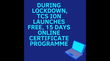 During coronavirus lockdown, TCS iON launches free, 15-day online certification program